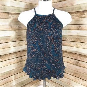 Banana Republic navy dressy tank